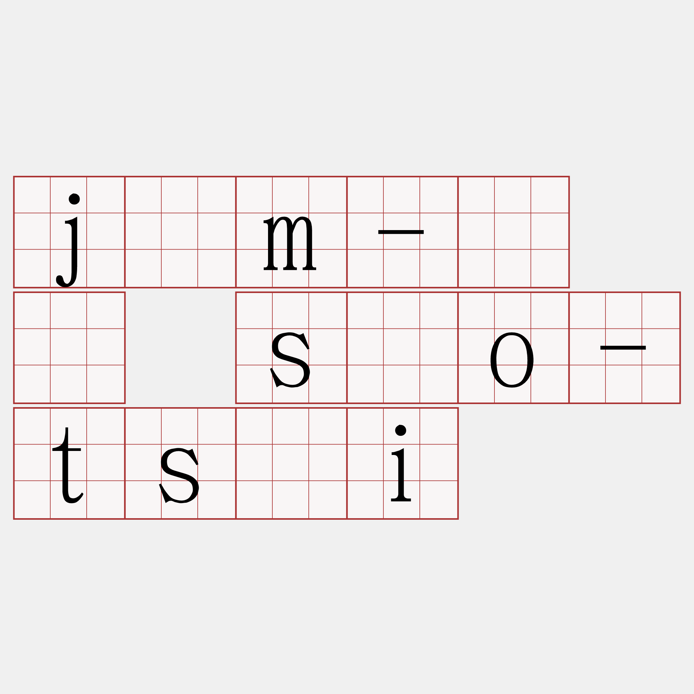 jīm-ì ê sóo-tsāi